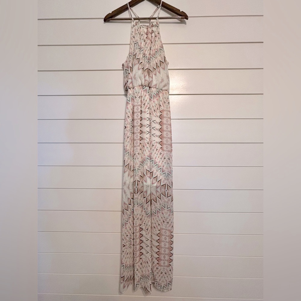 Geometric Maxi Dress